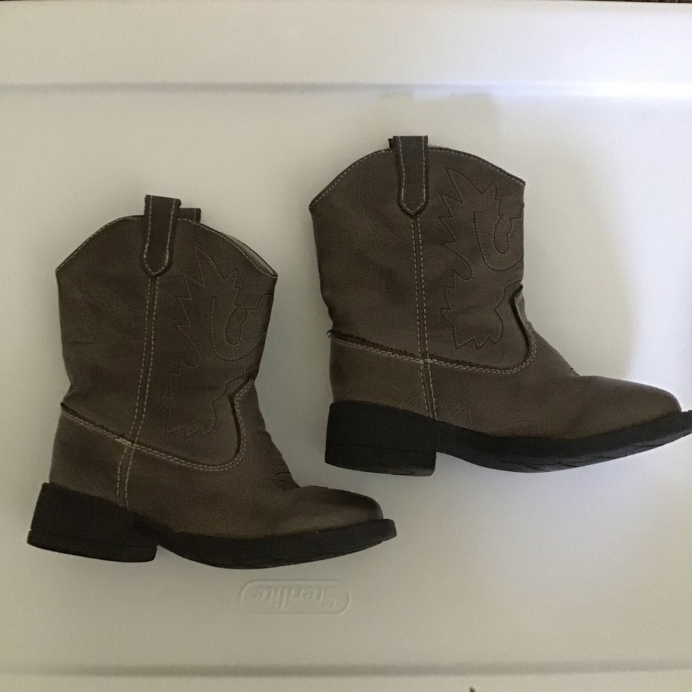 Trimfoot Brown Cowgirl Cowboy Boots